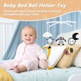 thumbnail image 3 of Baby Mobile Sensory Baby Crib Rattles Bell Holder for Newborn Girls Owl Baby Toy, 3 of 10