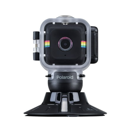 Polaroid CUBE Waterproof Case with Suction Mount, POLC3WSM