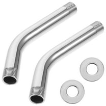 PAMINGONO Shower Stem Extension Shower Head Arm Extension Classic Style 2Pcs