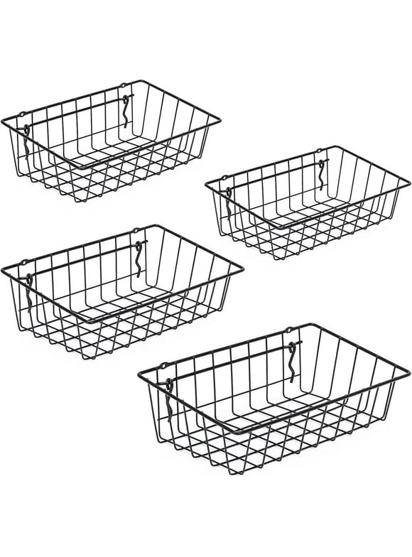 Pegboard Baskets in Wall Organization
