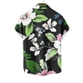 thumbnail image 3 of OGLCCG Hawaiian Shirt for Men Short Sleeve Button Down Shirts Lightweight Casual Summer Tropical Printed Vacation Beach Shirts, 3 of 4