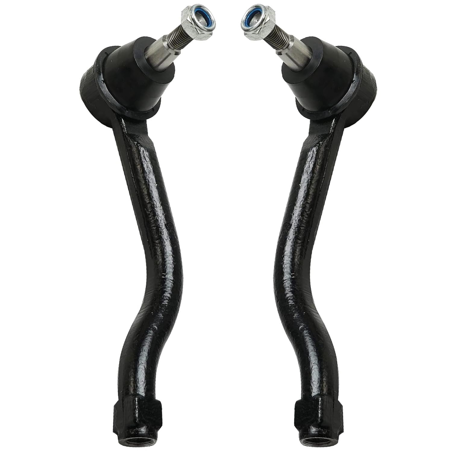 Detroit Axle - Front Inner & Outer Tie Rod Ends + Tie Rod Boots Replacement for 2007-2013 Nissan Altima