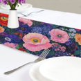 thumbnail image 4 of Yayeee Table Runner 70 inches Long for Home Kitchen Rectangle Dining Table Holiday Party Decoration, Beautiful Floral Pattern, 4 of 7