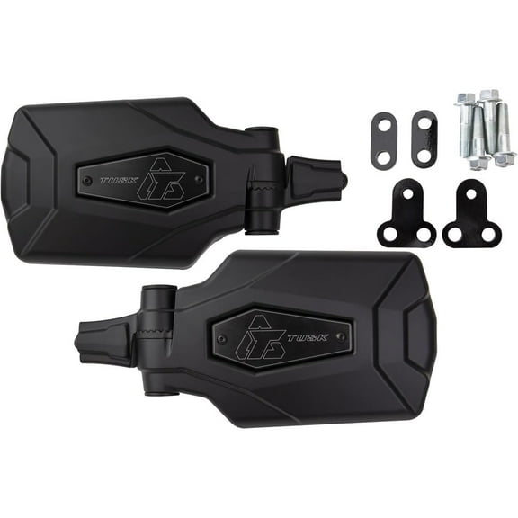 TUSK Pivot Folding UTV Mirror Kit w/A-Pillar Mounts for Honda Pioneer 1000-5 Forest 2022-2023