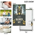 thumbnail image 2 of Nsnder Halloween Ghost Castle and Pumpkins Cotton Towel Set 2PCS,Quick Drying Bath Towels,Soft and Breathable Hand Towel WashCloths for Kitchen,Bathroom,Gym,Beach Washcloths, 2 of 7