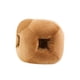 thumbnail image 2 of Matsuzay Almohada para dormir, almohada y cómoda de algodón para la cabeza y el cuello, cojín para cama de escolar, suministro Suministros térmicos Marron oscuro, 2 of 6