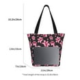 thumbnail image 5 of Kdxio Lilies Flowers Women Reusable Grocery Bags Foldable Ripstop,Reusable Shopping Bags for Shopping,Gym,Gift, 5 of 8