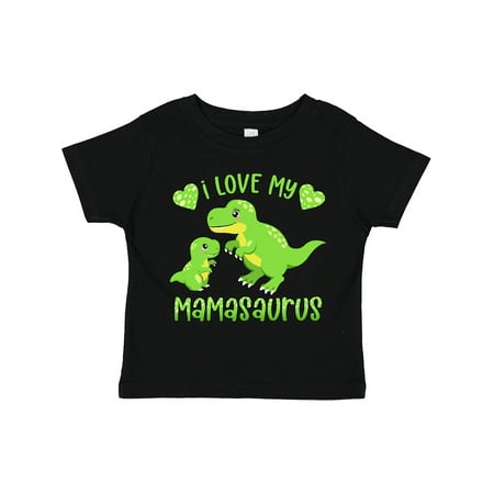 

Inktastic I Love My Mamasaurus Cute T-Rex Family Gift Toddler Boy or Toddler Girl T-Shirt