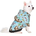 thumbnail image 2 of Balery Cute Otters Sudadera con Capucha para Perros Pequeños – Ropa para Mascotas, Disfraz para Perros y Gatos, Ideal para Fiestas y Cosplay-Medium, 2 of 7