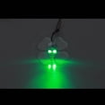 thumbnail image 3 of Skull LED License Plate Bolts & Valve Cap Green Motorcycle Tag Lid Cover, 3 of 3