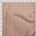 thumbnail image 4 of oneOone Cotton Cambric Dark Peach Fabric Fruits Sewing Fabric By The Yard Printed Diy Clothing Sewing Supplies 56 Inch Wide, 4 of 4