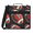 Green, variant on Jiaoprinted Summer Lemon Floral Zipper Binder, Fruit Leaves 3 D-Ring Binder, Multi-Pocket Expanding Organizer Bag with Handle and Shoulder Strap for Travel Work