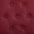 thumbnail image 5 of vidaXL Dining Chairs 2 pcs Wine Red Fabric, 5 of 5