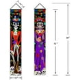 thumbnail image 5 of Day of The Dead Decorations Decor Mexican Fiesta Sugar Skull Flowers Deocrations Hanging Wall Door Banner for Indoor Outdoor, 5 of 7