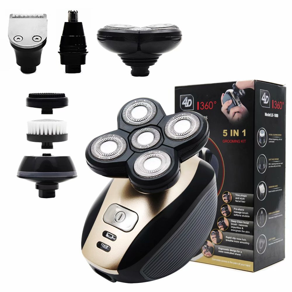 4d 1360 5 in 1 grooming kit