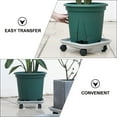 thumbnail image 4 of KAKOWELY Flower Pot Tray Removable Universal Wheel Plant Flower Pot Square Base,9.06"X9.06"X1.18", 4 of 5