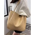 thumbnail image 3 of CoCopeaunt Women Fashion Mini Grid Tote Hobo Handbag Shiny Faux Leather Shoulder Bag Purse, 3 of 4