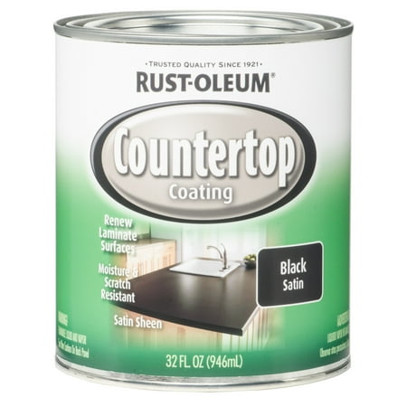 Rust-Oleum Countertop Coating, Quart, Black