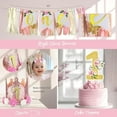 thumbnail image 4 of Baby Girl 1st Birthday Decorations, First Birthday Decorations for Girl, Little Miss Onederful Backdrop Balloon Banner Boxes Crown for Pink One Year Old Birthday Party Supplies, 4 of 7
