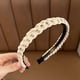thumbnail image 4 of Diadema tejida elegante con dientes antideslizantes - Ideal para uso diario, fiestas y eventos - Accesorio para el cabello elegante, cómodo, ligero y duradero, 4 of 6
