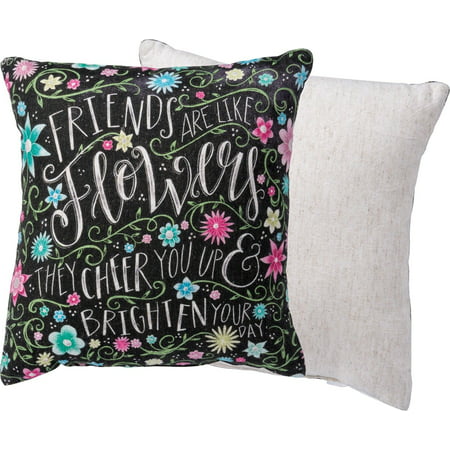 FRIENDS LIKE FLOWERS, CHEER YOU UP Throw Pillow 10