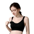 thumbnail image 4 of SYNPOS Women Seamless Nursing Bra, 3D Stereo Massage Promotes Breastmilk Production, with Extension Clasp and Laundry Bag, 4 of 9