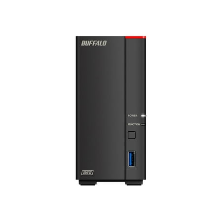 BUFFALO LS710D series LS710D0401 - NAS server - 2 bays - 4 TB - HDD 2 TB x 2 - 2.5 Gigabit Ethernet