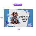 thumbnail image 5 of Happy Father's Day Best Boykin Spaniel Cool Dad Ever Doormat Dog Lover Indoor Outdoor Welcome Mat - 12007, 5 of 5