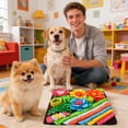 thumbnail image 5 of Interactive Snuffle Mat for and Cats Mental Stimulation Enrichment Feeder Puzzle Slow Eating Game, 5 of 5