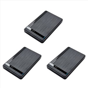 3pcs 2.5inch HDD SSD Pièce jointe USB 3.0 à l'externe cas de disque dur pour ordinateur portable PC Transfert de données à haute vitesse