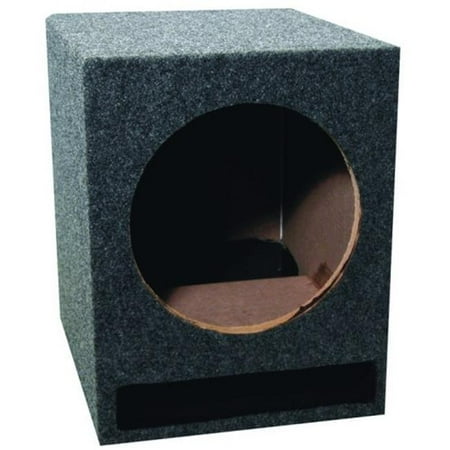 Vented Woofer - SCY SB12V Q Power Single 12 in. Vented Woofer Box Ebox