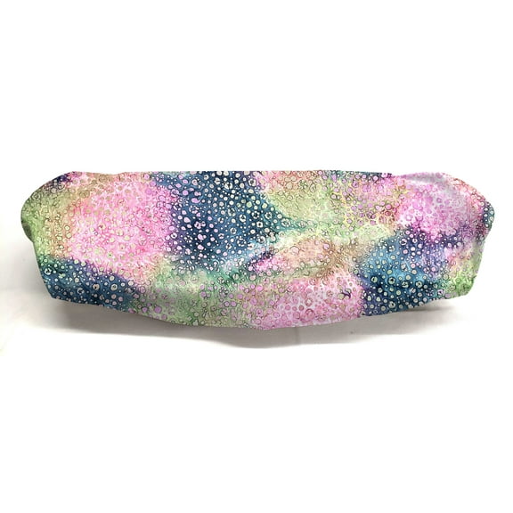 Batik Tie Dye Electric Griddle Cover by Penny's Needful Things (Pink Blue Green Spots)
