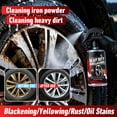 thumbnail image 4 of 100ml Car Iron Powder Remover & Wheel Hub Cleaner, Auto Paint Oxidation Layer Rust Removal Spray, Effective Car Detailing Cleaning Tool for Wheels Body Care, 4 of 7