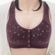 thumbnail image 5 of Nuevo Estilo Impreso Hebilla Frontal Ropa Interior Señoras Chaleco De Algodón Suave Sujetador De Ancianos De Mediana Edad Inalámbrica De Gran Tamaño, 5 of 5
