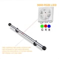 thumbnail image 3 of Graflsoa Remote-Controlled RGB LED Aquarium Light for Tropical Fish and Coral Tanks, 49cm, 5-Speed Brightness, 4/8/12H Timer, 110-220V, Acrylic Material, 3 of 6
