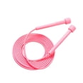 thumbnail image 3 of Cuerda de saltar ajustable para gimnasio, suelo de cemento, equipo deportivo rosa, 3 of 9