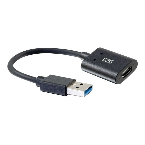 C2G USB C to USB Adapter SuperSpeed USB Adapter 6" 5Gbps F/M 54428
