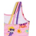 thumbnail image 3 of Traje de baño Disney Super Kitties para niña con protección UPF 50+, rosa, talla 6, 3 of 4