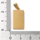 thumbnail image 3 of PVD Vacuum Plating 304 Stainless Steel Stamping Blank Tag Pendants Rectangle Charm Golden 22.5x11x1.5mm Hole: 2x5mm, 3 of 3