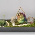 thumbnail image 4 of wileqep Dragón articulado, dragón impreso en 3D en huevo, dragón volador de 15 pulgadas en huevo de dragón, dragón articulado, juguetes de huevo de dragón Fidget para decoración ejecutiva de oficina, 4 of 8