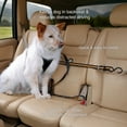 thumbnail image 3 of Kurgo Auto Zipline for Dogs, Adjustable Dog Safety Belt Leash, Pet Seat Belt Tether, Reduce Distracted Driving, Includes Dog Leash & Carabiner Clips, 6 feet, 3 of 9