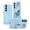Light Blue, variant on Kryonix for Samsung Galaxy S25 FE 6.7” Phone Case with Adjustable Silicone Wrist Strap Stand,Smart Button,Standing Grip Phone Case with Kickstand,Shockproof TPU,Slim&Tough,Soft Touch,Gray