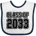 thumbnail image 3 of Inktastic Class of 2033 Boys or Girls Baby Bib, 3 of 4