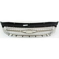thumbnail image 4 of New Chrome/Painted Black Grille Assembly Compatible With Ford Windstar Sel 6 Cyl 3.0L Windstar Se 6 Cyl 3.0L Sel 6 3.8L 1999-2000 By Fo1200368 Yf2z8200ba FD9010, 4 of 6