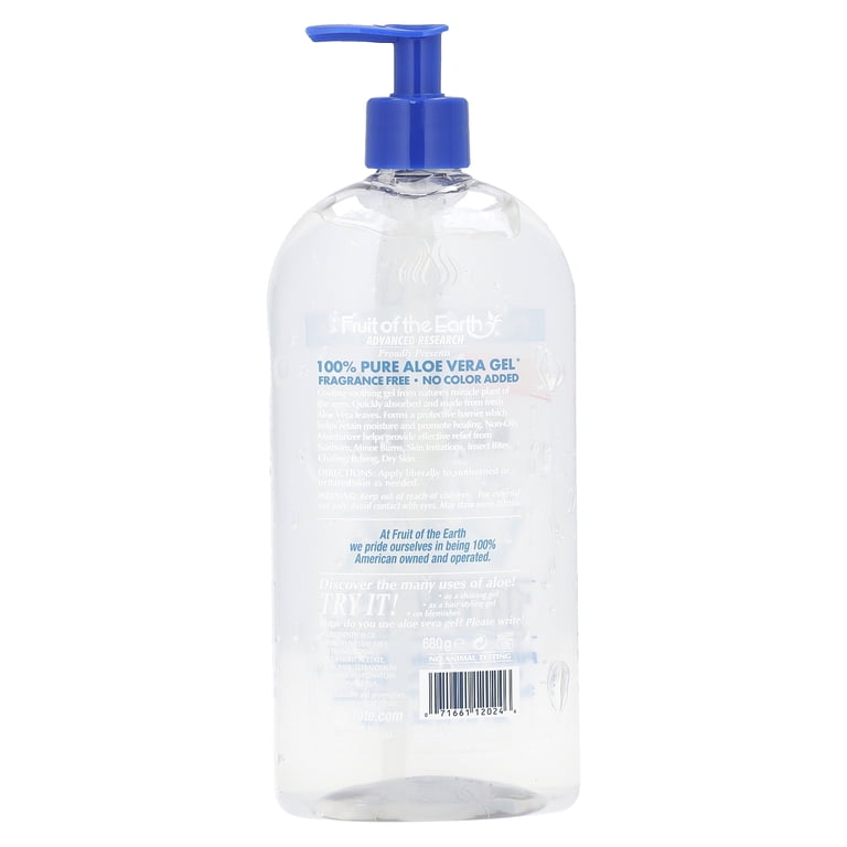 Fruit of the Earth Aloe Vera 100% Gel 24 oz