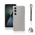 thumbnail image 1 of Funda NOUKAJU para Sony Xperia 1 VII con soporte ajustable y diseño transparente de TPU, 1 of 7