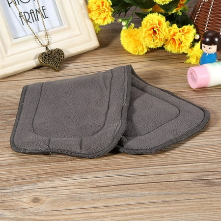 Kritne Washable Diaper Insert, 1PC Washable 4Layers Bamboo Charcoal Cloth Nappr Liner Reusable Diaper Insert Pad , Cloth Diaper