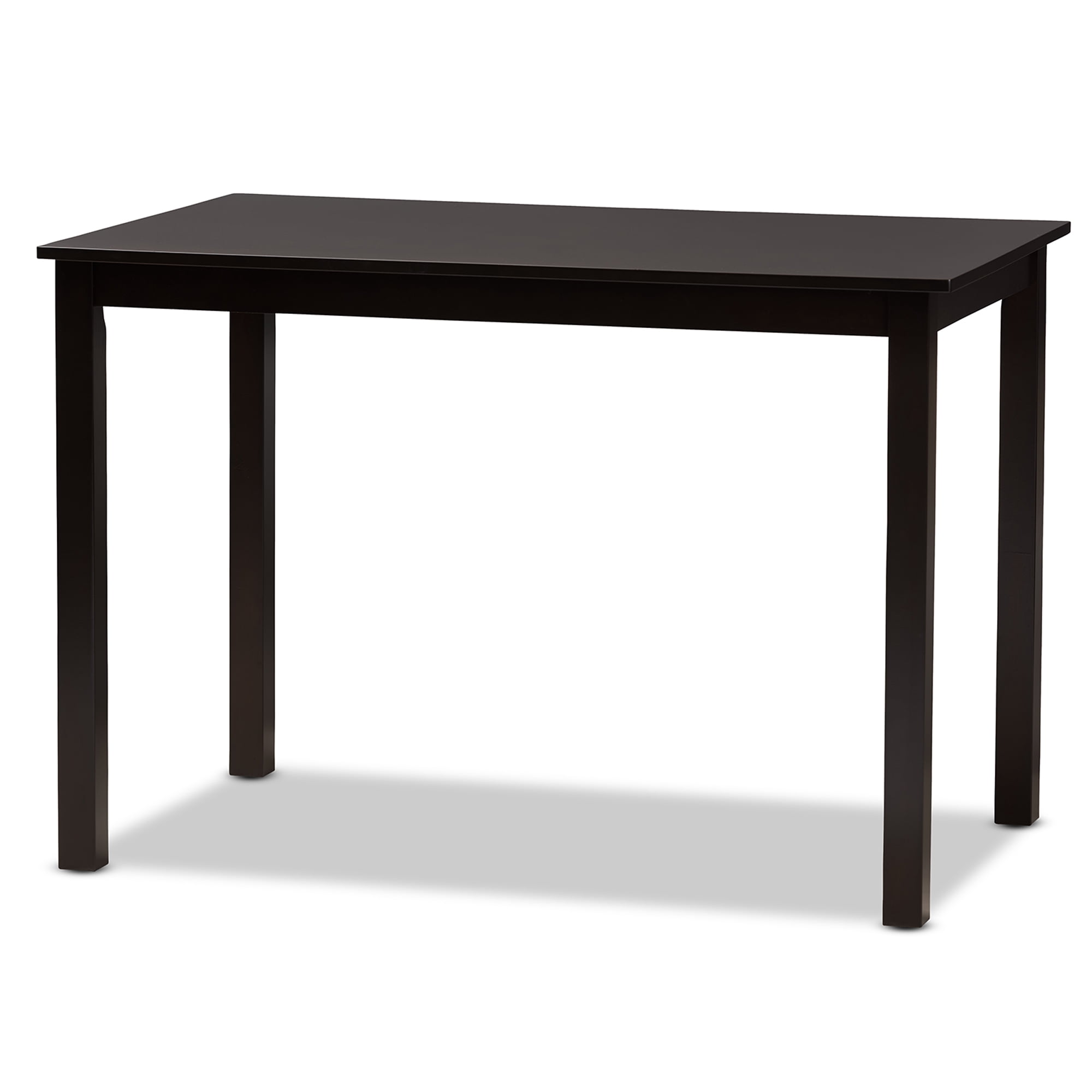 Baxton Studio Ani Modern and Contemporary Dark Brown Finished Wood 5-Piece Dining Set