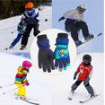 thumbnail image 4 of Guantes de esquí de invierno a prueba de viento para niños, guantes de deportes al aire libre de invierno L, 4 of 4
