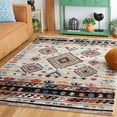 thumbnail image 2 of SAFAVIEH Vintage Hamadan Carmella Oriental Area Rug, Ivory/Black, 8' x 10', 2 of 8